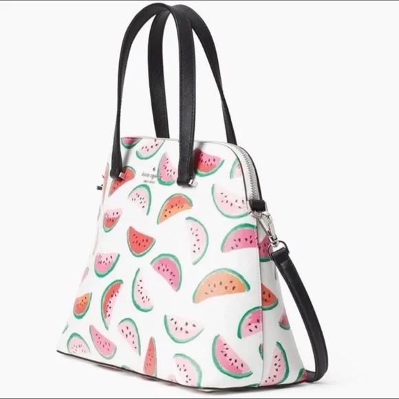 NWT 🍉 Kate Spade Maise Medium Watermelon Dome Satchel - Picture 3 of 5